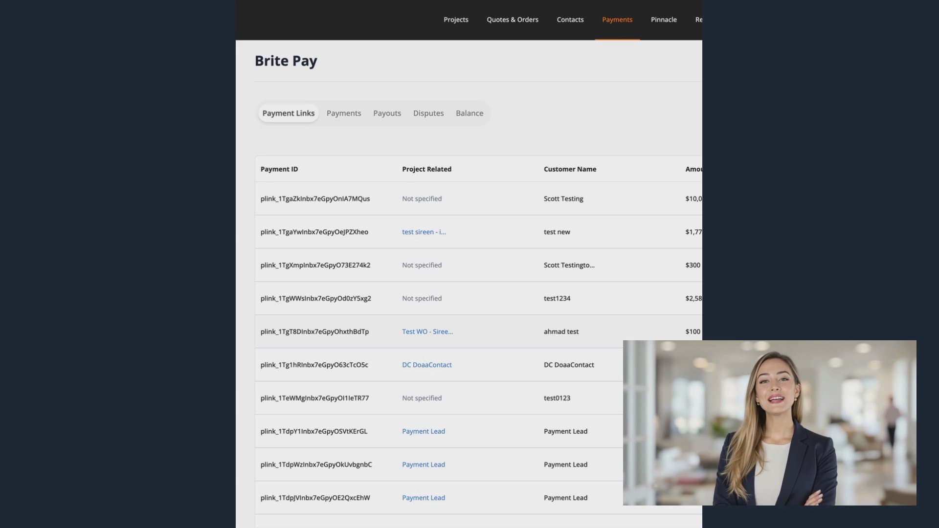Brite Pay in Dealer Admin poster